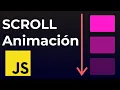 Animacion al hacer SCROLL JS CSS - Intersection Observer