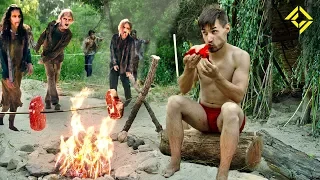 primitive technology crafting a zombie meat harvester
