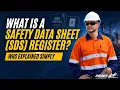 What Is a Safety Data Sheet SDS Register WHS Explained Simply