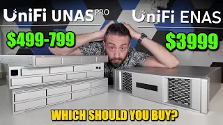 UniFi ENAS vs UNAS Pro - Which NAS Should You Buy
