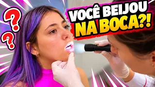 UM MACHUCADO NA BOCA LEVANTOU UMA SUSPEITA! 😳