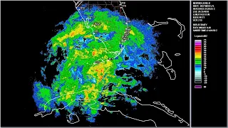 2022 PTC Alex - Key West FL WSR-88D Radar Animation 1280x720