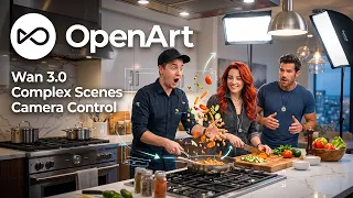 OpenArt Wan 3.0 – Create Complex 30-Second Cinematic AI Videos