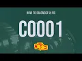 How to Diagnose and Fix C0001 Engine Code - OBD II Trouble Code Explain