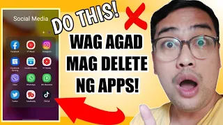 Download PAANO ANG TAMANG PAG DELETE OR PAG UNINSTALL NG ISANG ANDROID APPLICATION - Baka Hindi Mo Pa Alam MP3