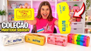 COMPLETEI A COLEÇÃO DE MANTEIGA SQUISHY *as mais raras