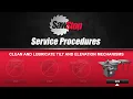SawStop Service Tip Clean and Lubricate Your SawStop Industrial Cabinet Saw