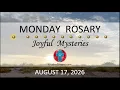 Pray for Those with OCD August 17 2026 Monday Rosary Joyful Mysteries of the Rosary