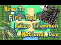 Tutorial How to set up Fire Red National Dex for Kaizo Ironmon