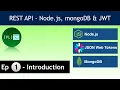 REST API - Node js mongoDB JWT 1