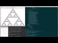 rust lang 001 - Sierpinski Triangle Image Generator