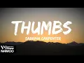 Download Lagu Sabrina Carpenter - Thumbs (lyrics)
