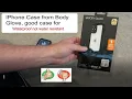 Body Glove case review 100 waterproof for about 20 the Tidal model for Iphone