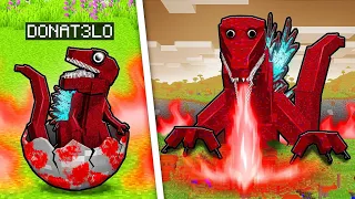 VIDA do GODZILLA BLOODBATH no Minecraft!! ‹ DONAT3LO ›