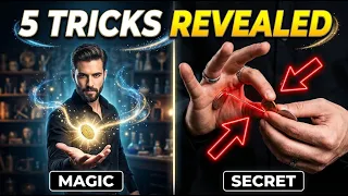 5 Easy Coin Magic Tricks Revealed In Hindi | Coin Magic Secrets 😱