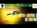 SQL Functions Scalar Function Single Row Function its types Numeric Function POWER ROUND MOD