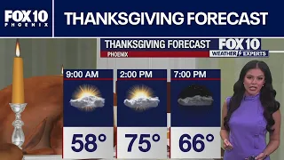 Arizona Thanksgiving weather forecast FOX 10 Phoenix