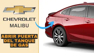 Chevy Malibu How to Open the Gas Door