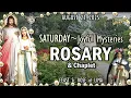 Download Lagu SATURDAY Holy Rosary \u0026 Chaplet 🌼 JOYFUL Mysteries, FEAST St. ROSE of LIMA, August 23, 2025 Scenic