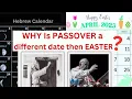 WHY Is PASSOVER a different date then EASTER Why did Rome made this change