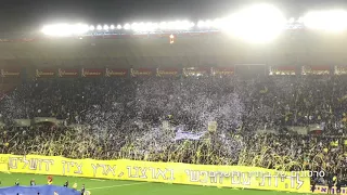 אוהדי בית ר נגד סכנין הנה היא עולה 22 01 18 Beitar Jerusalem Fans 
