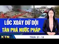 Lagu TRƯA 21/10: Bão Phong Thần gây mưa rất lớn cho Hà Tĩnh-Quảng Ngãi; Đà Nẵng sơ tán dân làng trong đêm