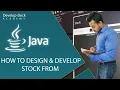How to Design and Develop Stock Form in Java Netbeans - Part 8