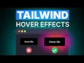 These Tailwind Hover Effects Will Blow Your Mind