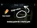 Inventory with collect system like slendrina game in its magic engine