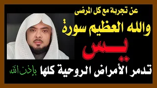 عن تجربة  والله العظيم   سورة   يس     تدمر الأمراض الروحية   كلها   بإذن الله دندنها