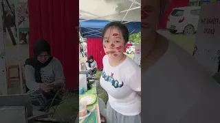 sang legenda meimei chan kembali live dengan jualan takjil