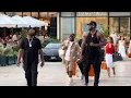 Floyd Mayweather today in Monaco at the Hotel de Paris