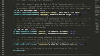 Outlining Text Selections Using The Window Selection API