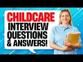 CHILDCARE INTERVIEW QUESTIONS ANSWERS How to PASS a Childcare or Nursery Nurse Job Interview