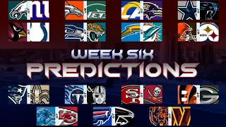 NFL Week 6 Predictions