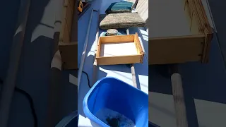 Airing and cleaning GD when we first got aboard – 30.03.23