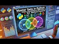 Master Sets in Python Union Intersection Difference Set Methods Explained