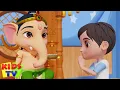 Download Lagu Ganpati Bappa Morya, गणपति बप्पा मोरया, Ganesh Chaturthi Special Kids Hindi Nursery Rhymes