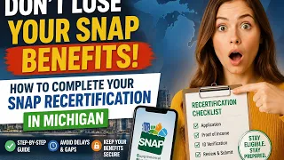How to complete your SNAP recertification in Michigan