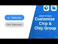 Customize Chip and Chip Group in Jetpack compose Android Studio