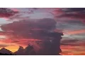 Thunderhead Cloud On The Horizon Producing Lightning - Sky Watch 2016