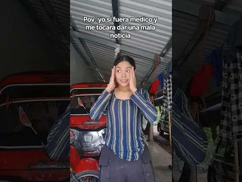 Yo si fuera medico y me tocara dar una mala noticia #soydinsy #humor #ytshorts #yosoydelos7mil