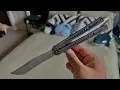 The Most Expensive Knife I ve Ever Flipped - Is it Worth it JK Design Embargo