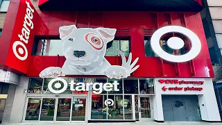 Inside the ICONIC Target Superstore in TIMES SQUARE New York