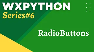 wxPython Tutorial 6 RadioButtons