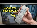 How to Program Your GE Big Button Universal Remote Control CODES LIST