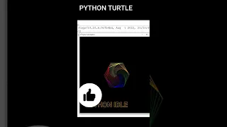 Python program to draw Spiral Helix Pattern using Turtle Programming