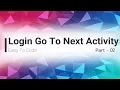 Android Login Tutorial Part 2