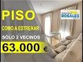 Piso como a estrenar con terraza privada Solo 63 000 E