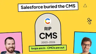 CMS is Dead Loops are in CMOs Are Getting Fired